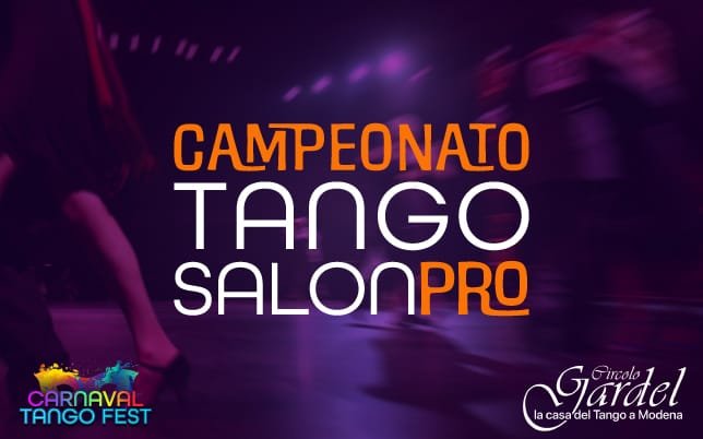 COMPENTENCIA DE BAILE TANGO SALON PRO