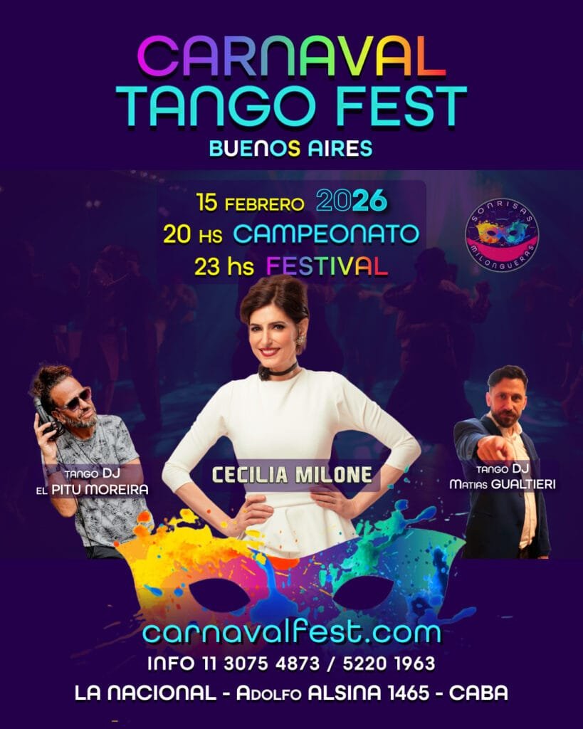CARNAVAL TANGO FEST 2026 FEB 15