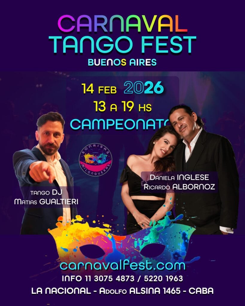 Carnaval Tango Fest 2026 14FEB