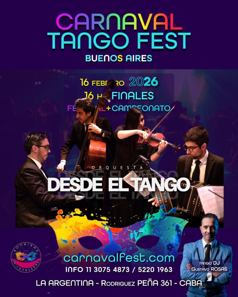Carnaval Tango Fest 2026 16 FEB